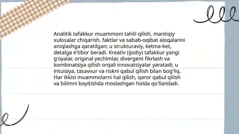 Tafakkur haqida 4