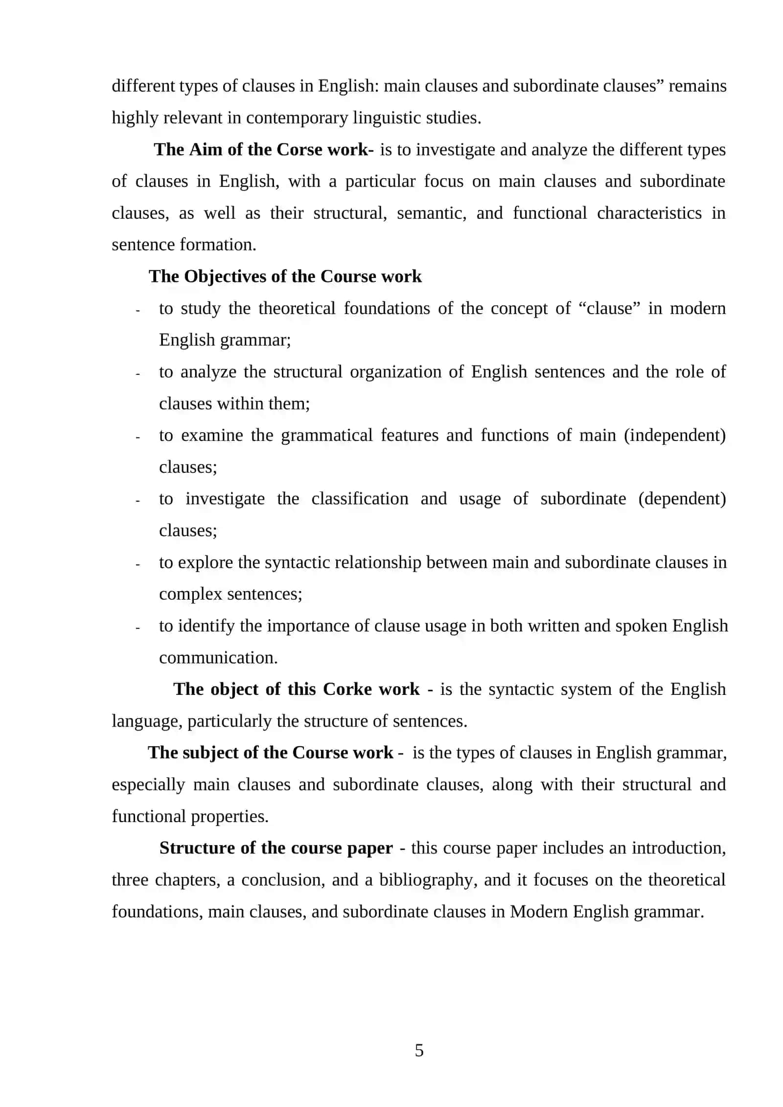 The different types of clauses in English. Main clauses, subordinate clauses 4