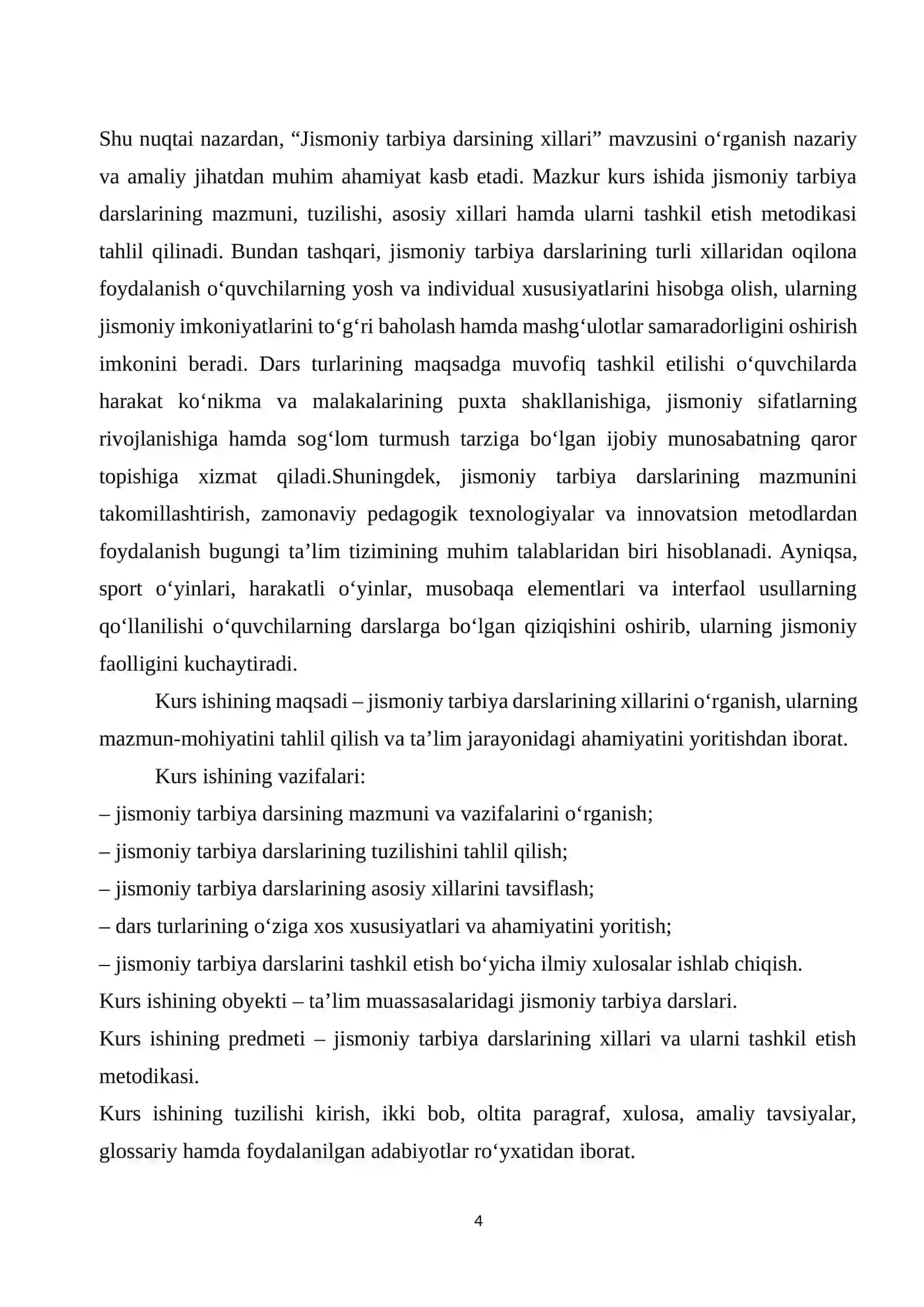 Jismoniy tarbiya darslarining xillari 4