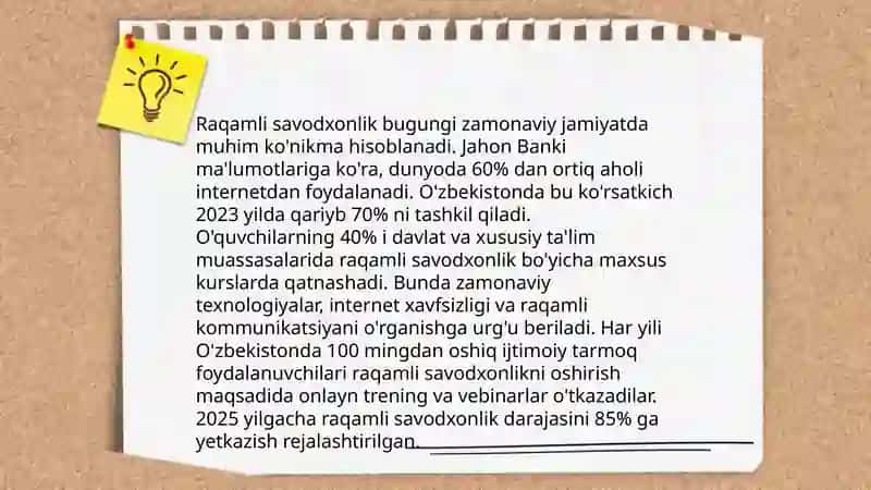 Bugungi kunda mediataʼlimning dolzarbligi 4