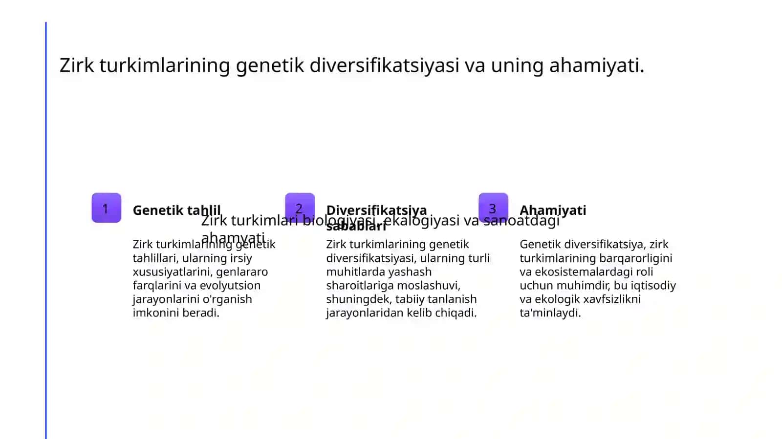 Zirk turkimlari biologiyasi, ekalogiyasi va sanoatdagi ahamyati 4