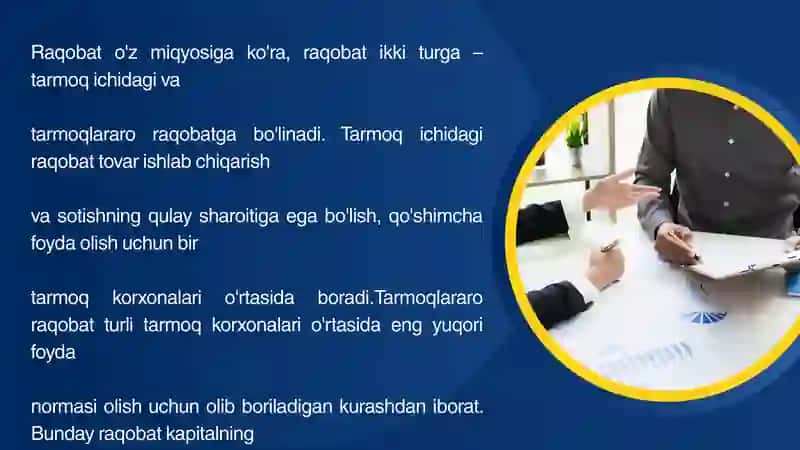 IQTISODIYOTDA MONOPOLIZMGA QARSHI SIYOSAT VA RAQOBATNI RIVOJLANISHI 4