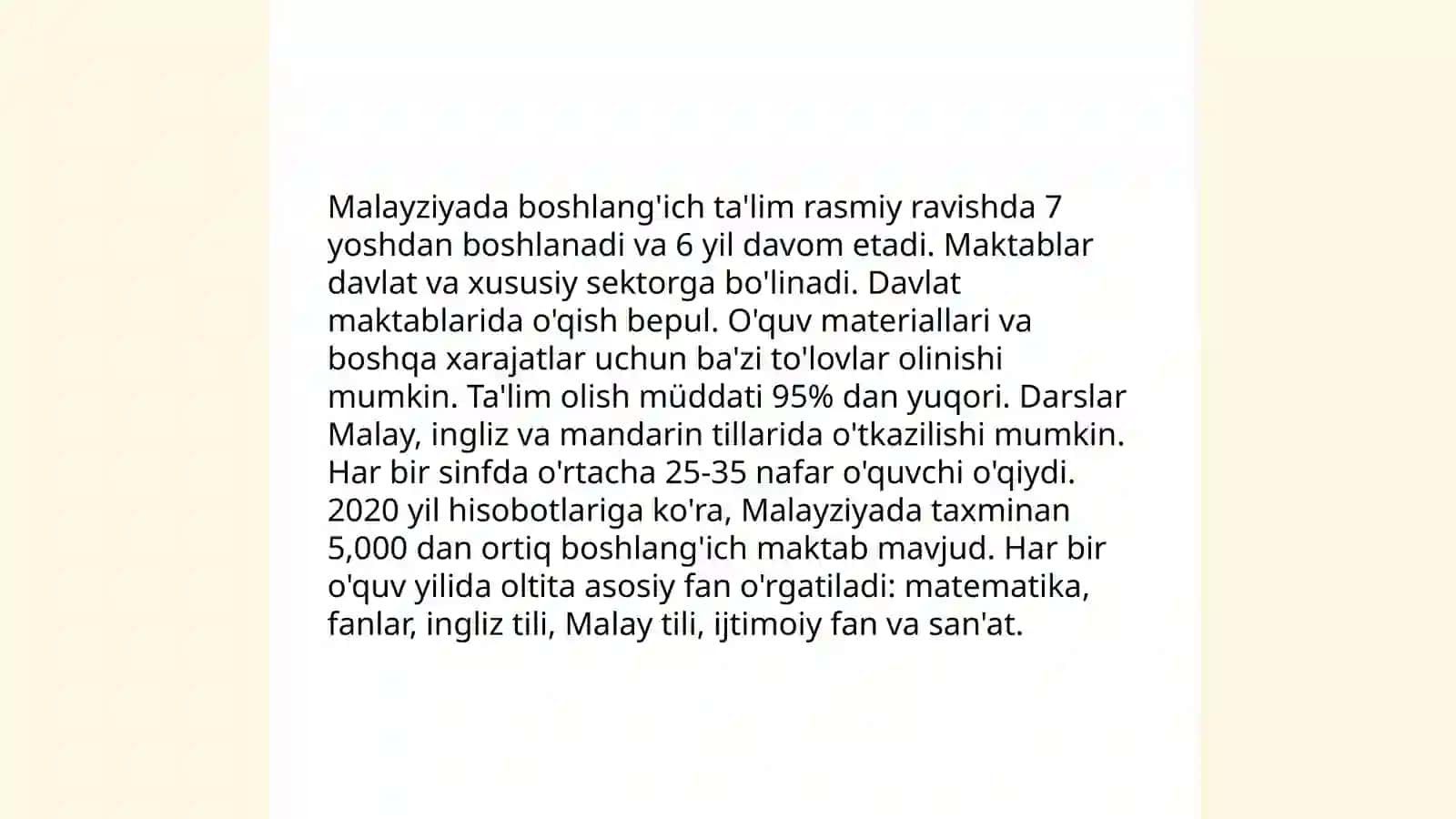 Malayziya davlati haqida umumiy ma'lumot 4