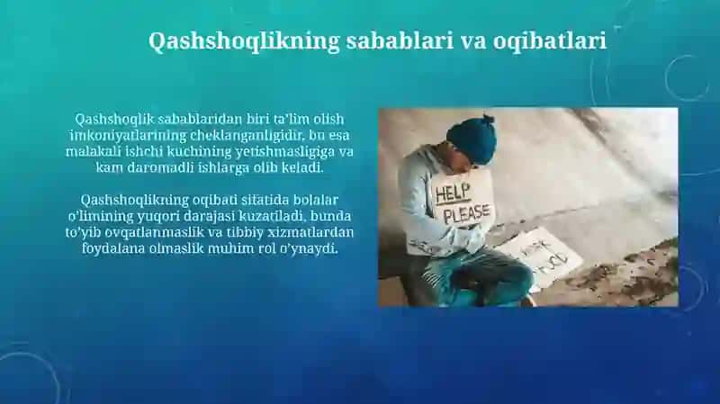 Qashshoqlikni kamaytirish strategiyalari 4