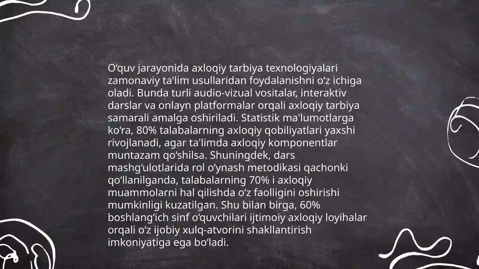 Tarbiya fanini o'qitishda tarbiya texnologiyalarining o'rni 4