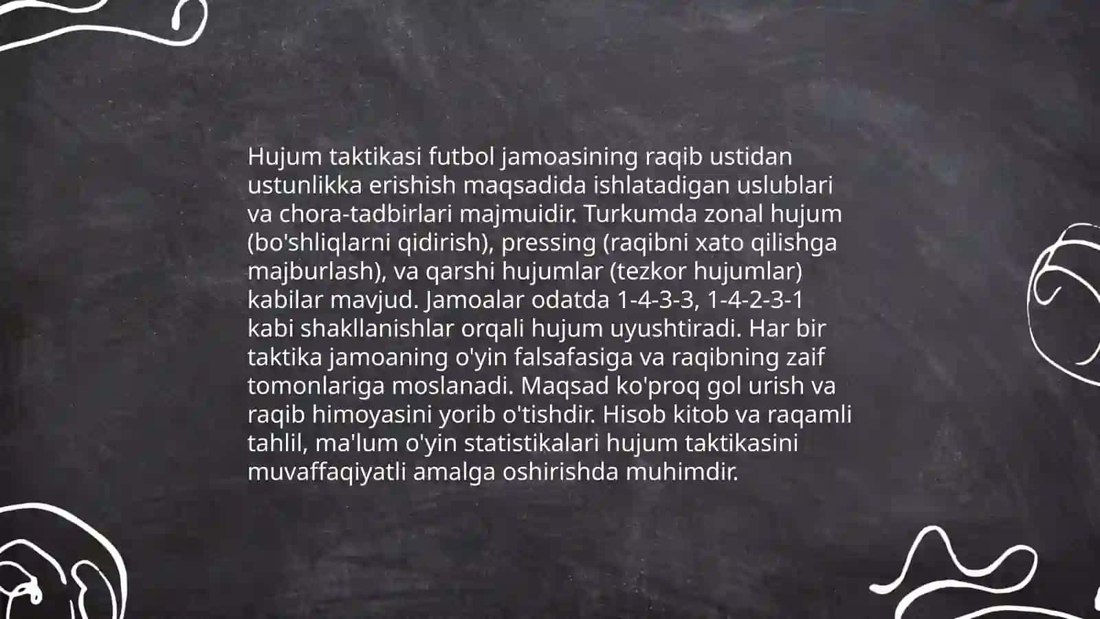 Volibol oyin taktikasi va uning tasnifi 4