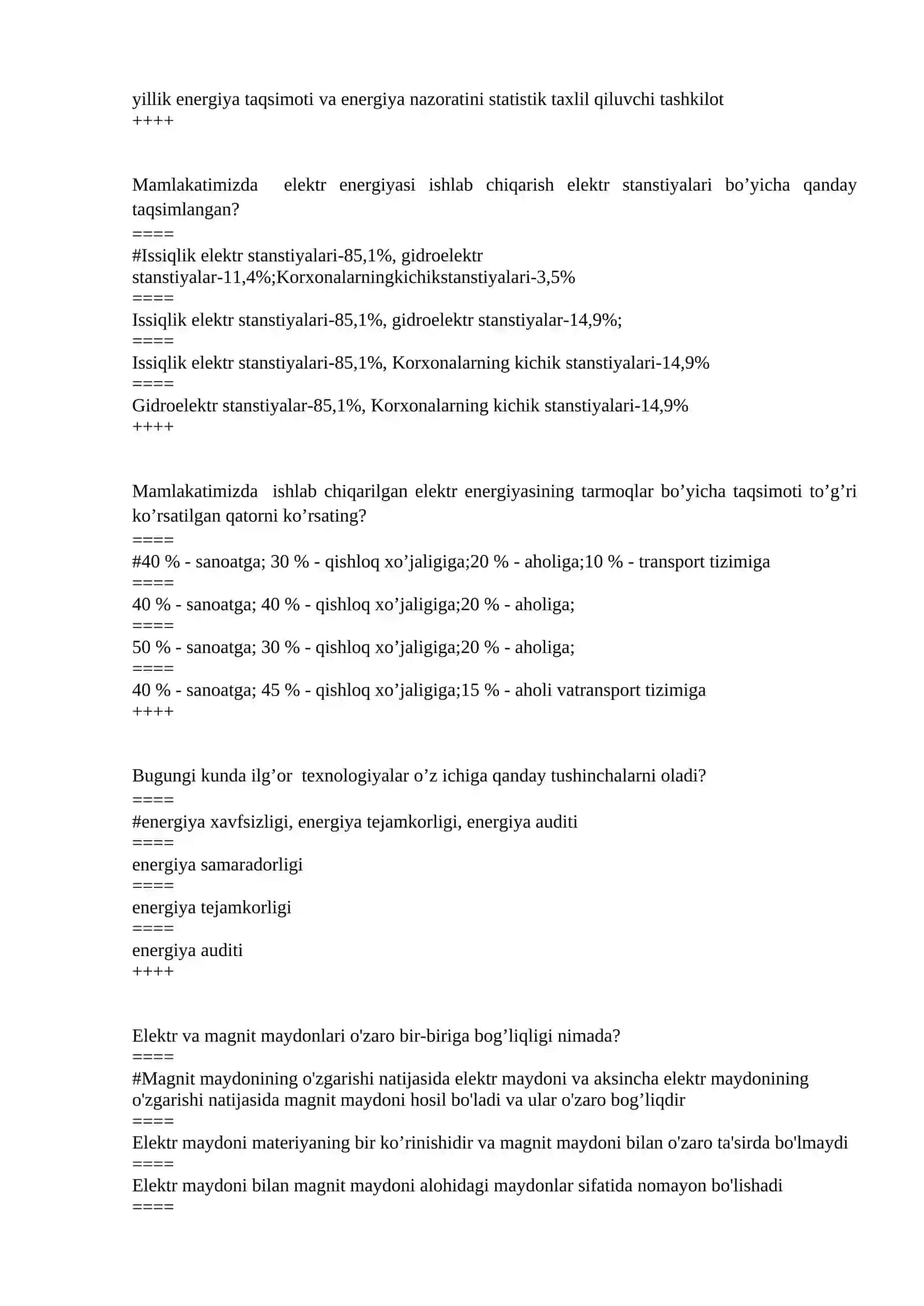 Qayta tiklanmaydigan energiya 4