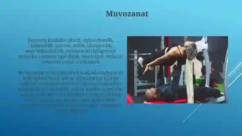 Jismoniy sifatlar va ularni rivojlantirish 4