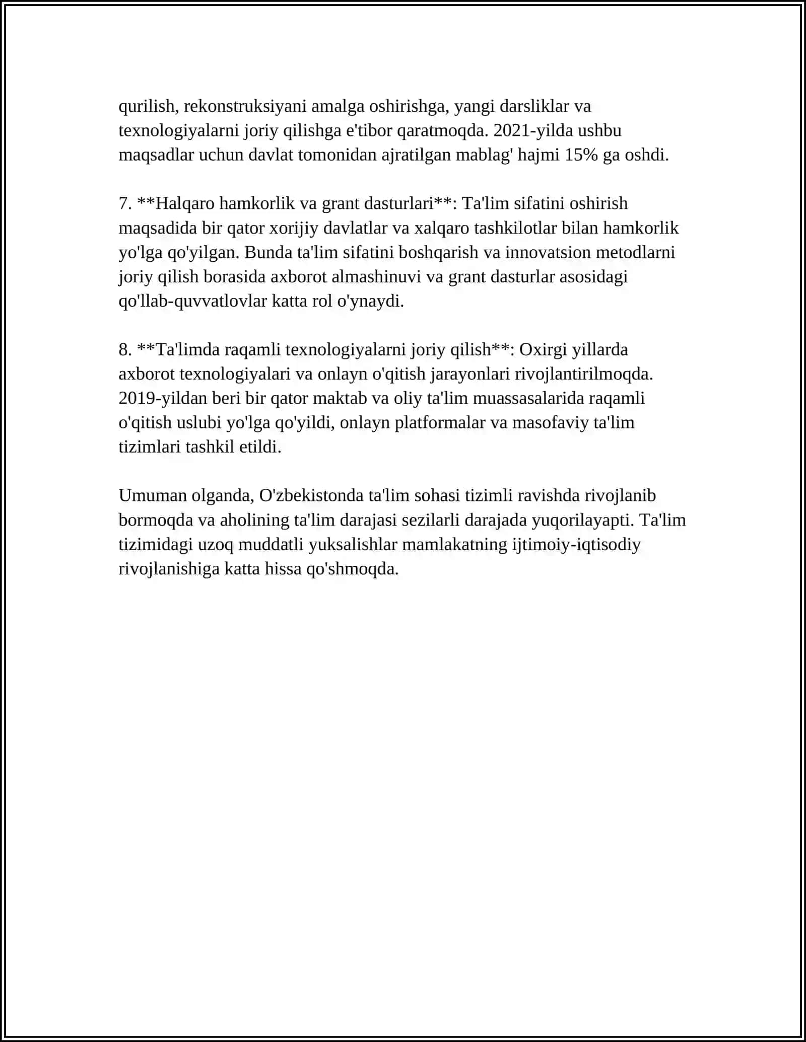 BOLA RIVOJLANISHIDA IJTIMOIY OMILLAR 4