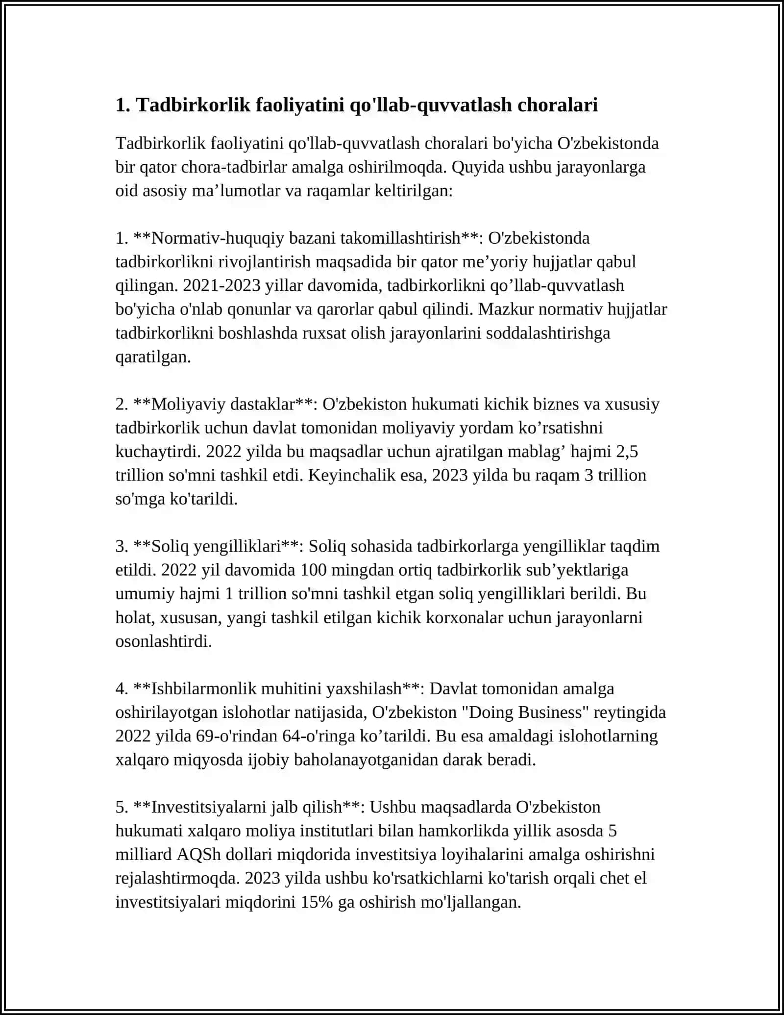 Tadbirkorlik va xususiy mulkchilik 4