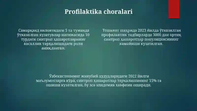 Sinantropik Hashamatlar: Ta'rif va Tarqalish 4