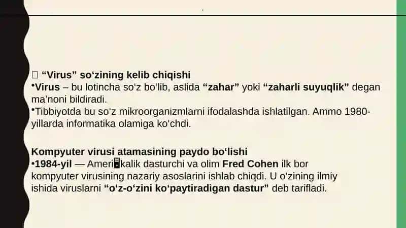 Kompyuter viruslari haqida tushuncha 4