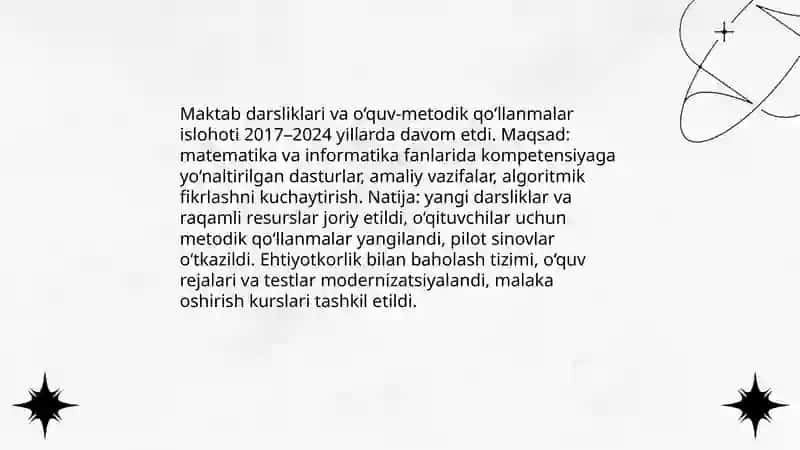 O‘zbekistonda matematika va informatika metodikasining rivojlanishi 4