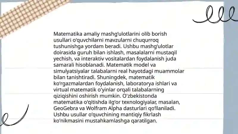 Fizika fanidan maʼruza 4