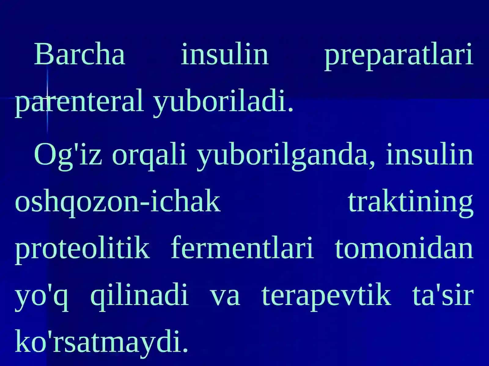 Gipoglikemik dori vositalari klinik farmakologiyasi 4