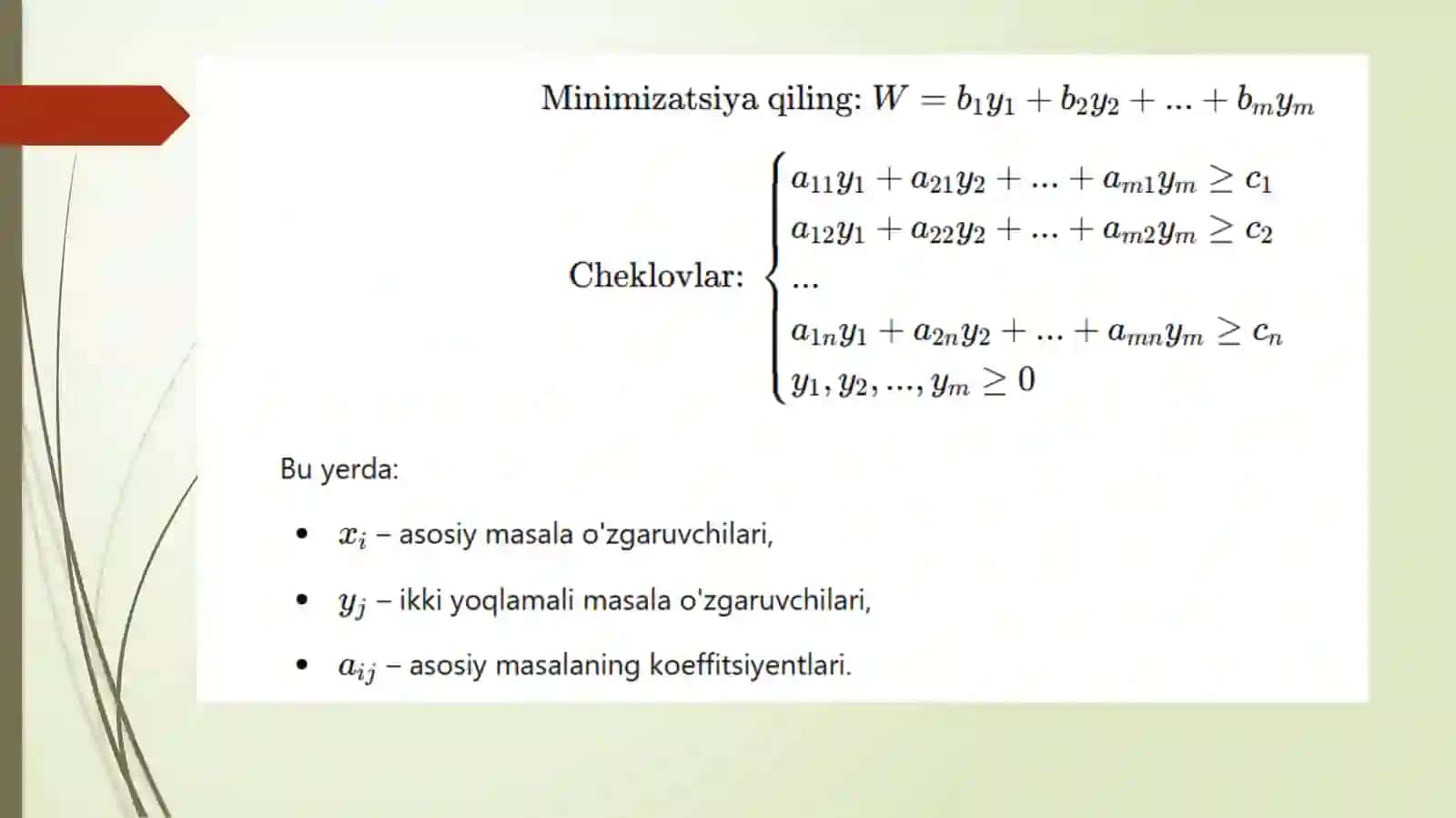 Ikki yoqlamali masalalar 4