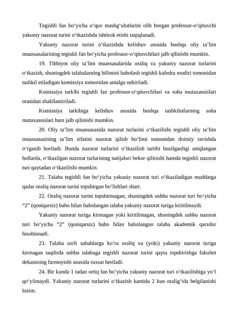 10-amaliy mashg’ulot: Talabalar bilimini nazorat qilish 4