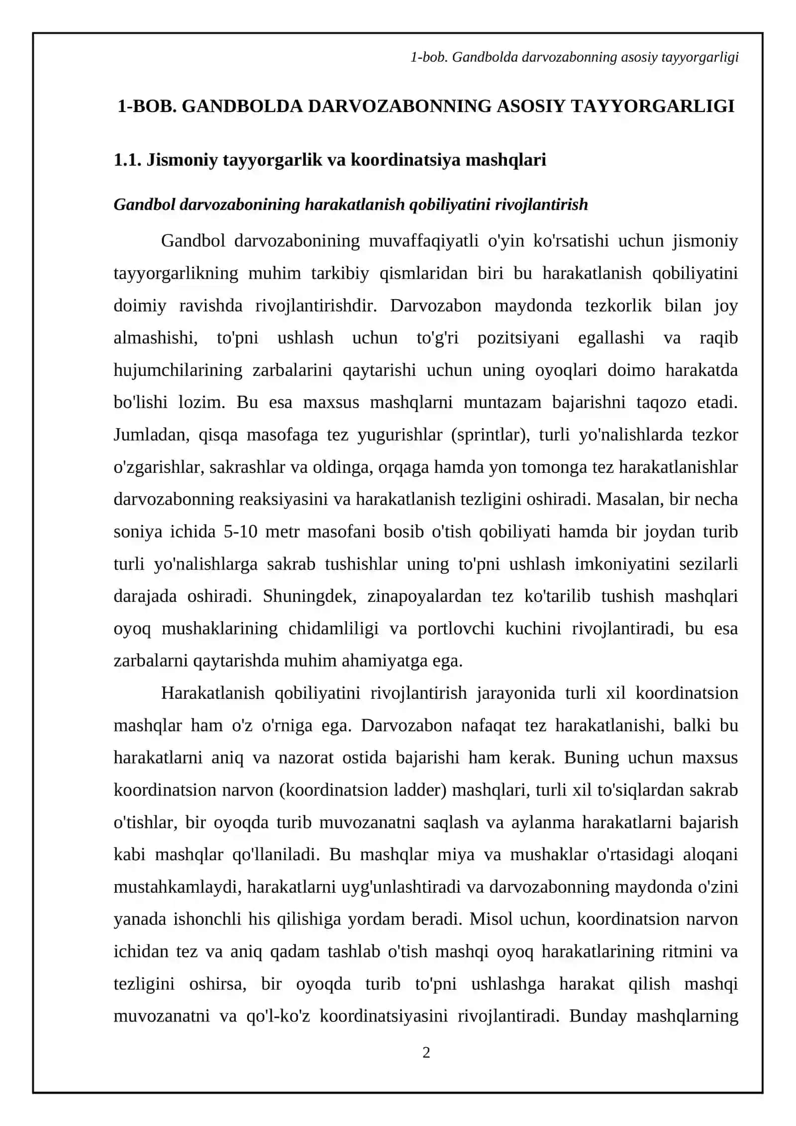 Gandbolda darvozabon oʻyin texnikasi 4