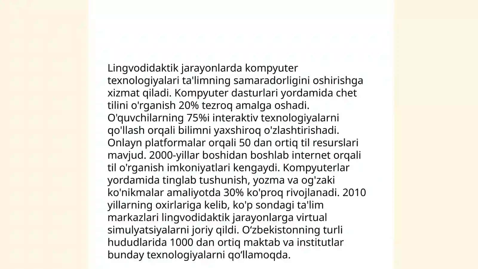 Kompyuter lingvodidaktikasi 4
