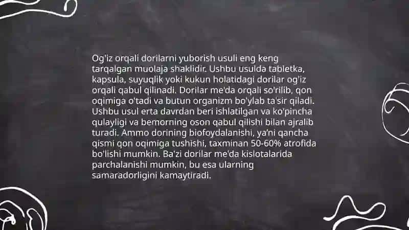 Dorilarning yuborish usullari 4