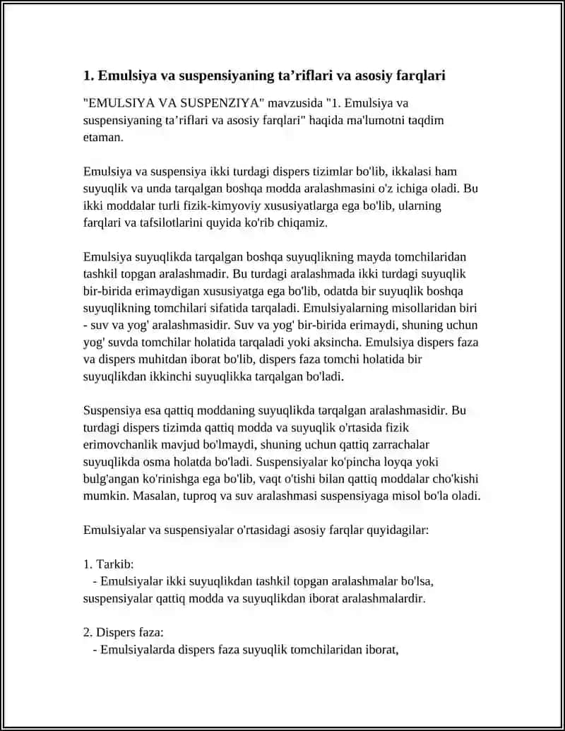 EMULSIYA VA SUSPENZIYA 4