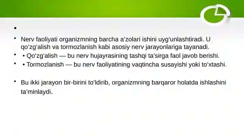 Nerv faoliyatining yosh xususiyati 4