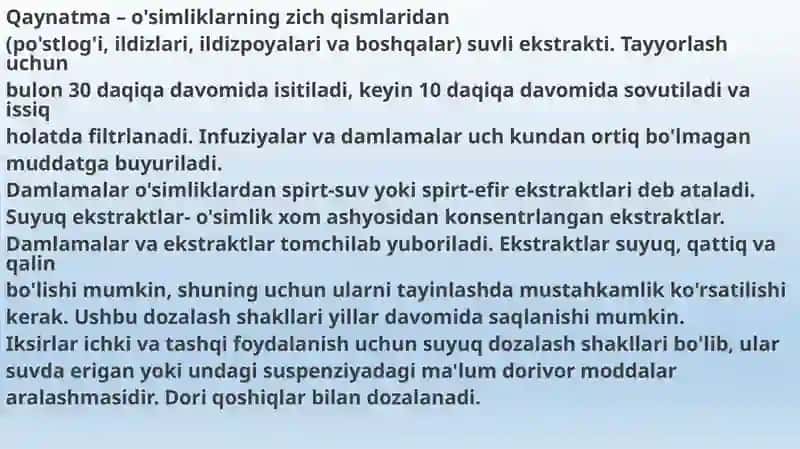 Suyuq dori vositalari va ularga retsept yozish qoidalari 4
