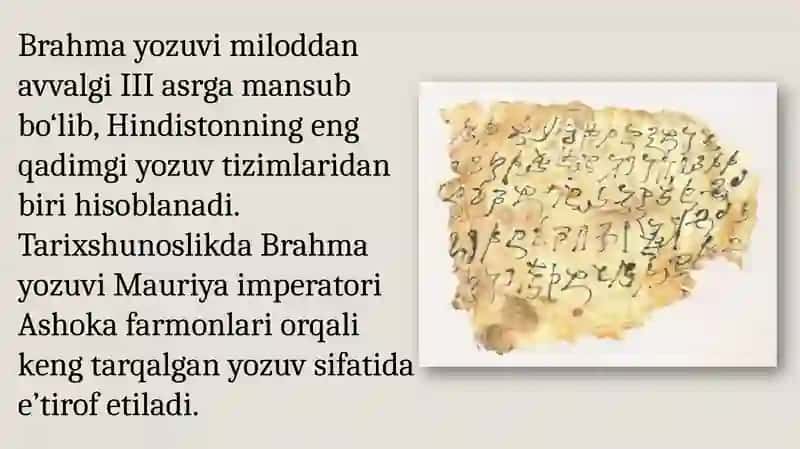 Brahmava Kxaroshthi yozuvlari 4