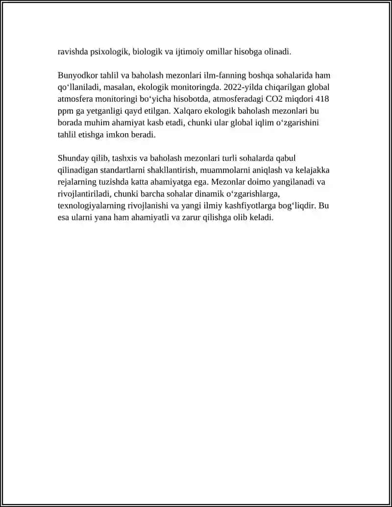 PSIXIK TARAQQIYOTDAN ORTDA QOLGANLARNI KOMPLEKS BAHOLASH 4