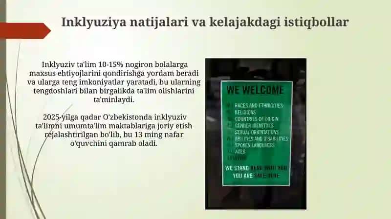 Inklyuziv ta'limni amalga oshirishda duch kelinadigan muammolar 4