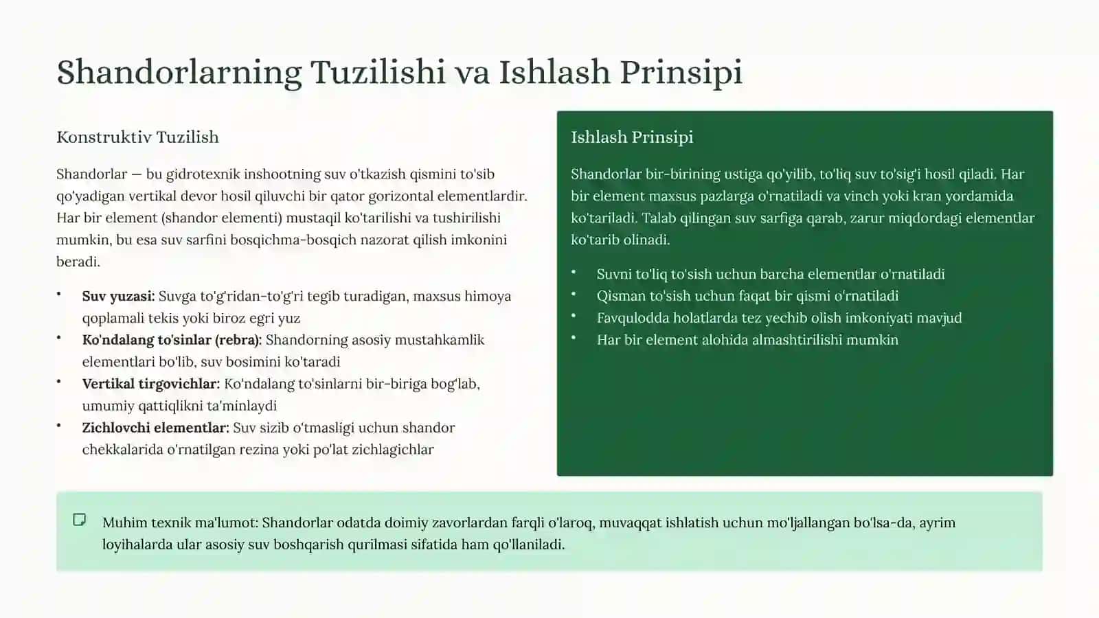 Gidrotexnika Inshootlari: Suvni Boshqarishning Asosiy Vositalari 4