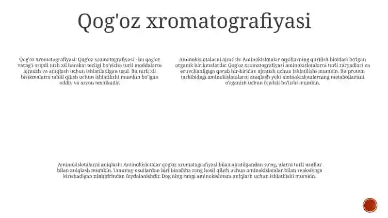 Aminokislotalarni Ajratib Olish Va Idenfikatsiyalash Usullari 4