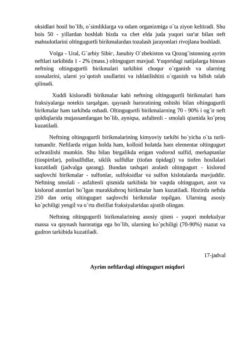 Neftning Azot Saqlovchi Birikmalari 4