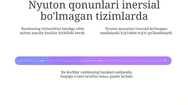 Inertia Ramkalari sistemaslari 4