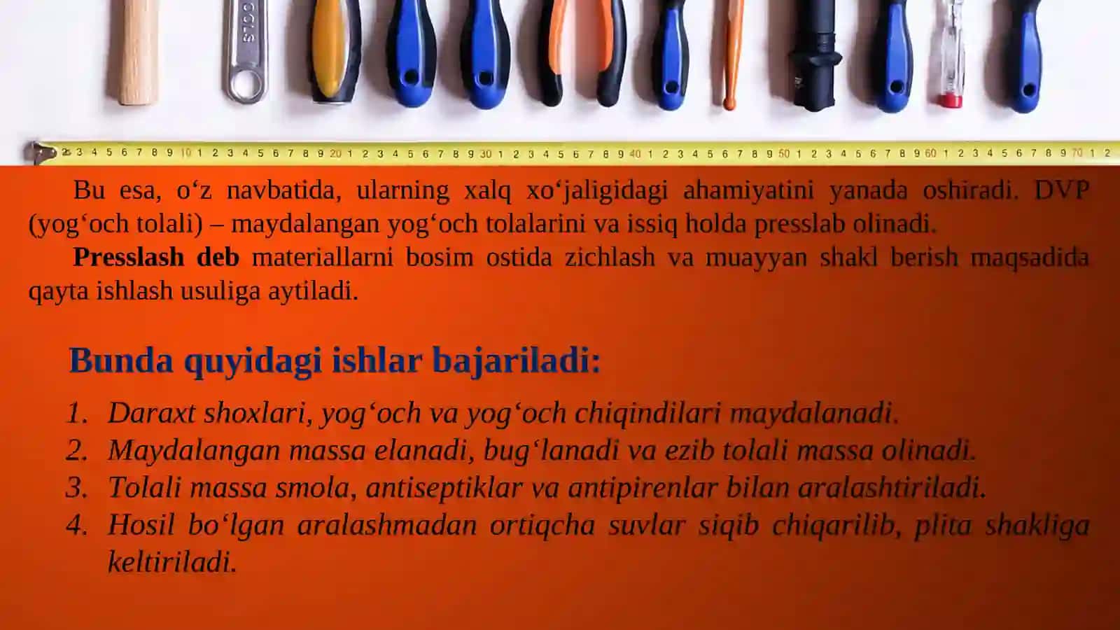 Asbob-uskuna va moslamalar. Xavfsizlik texnikasi qoidalari 4