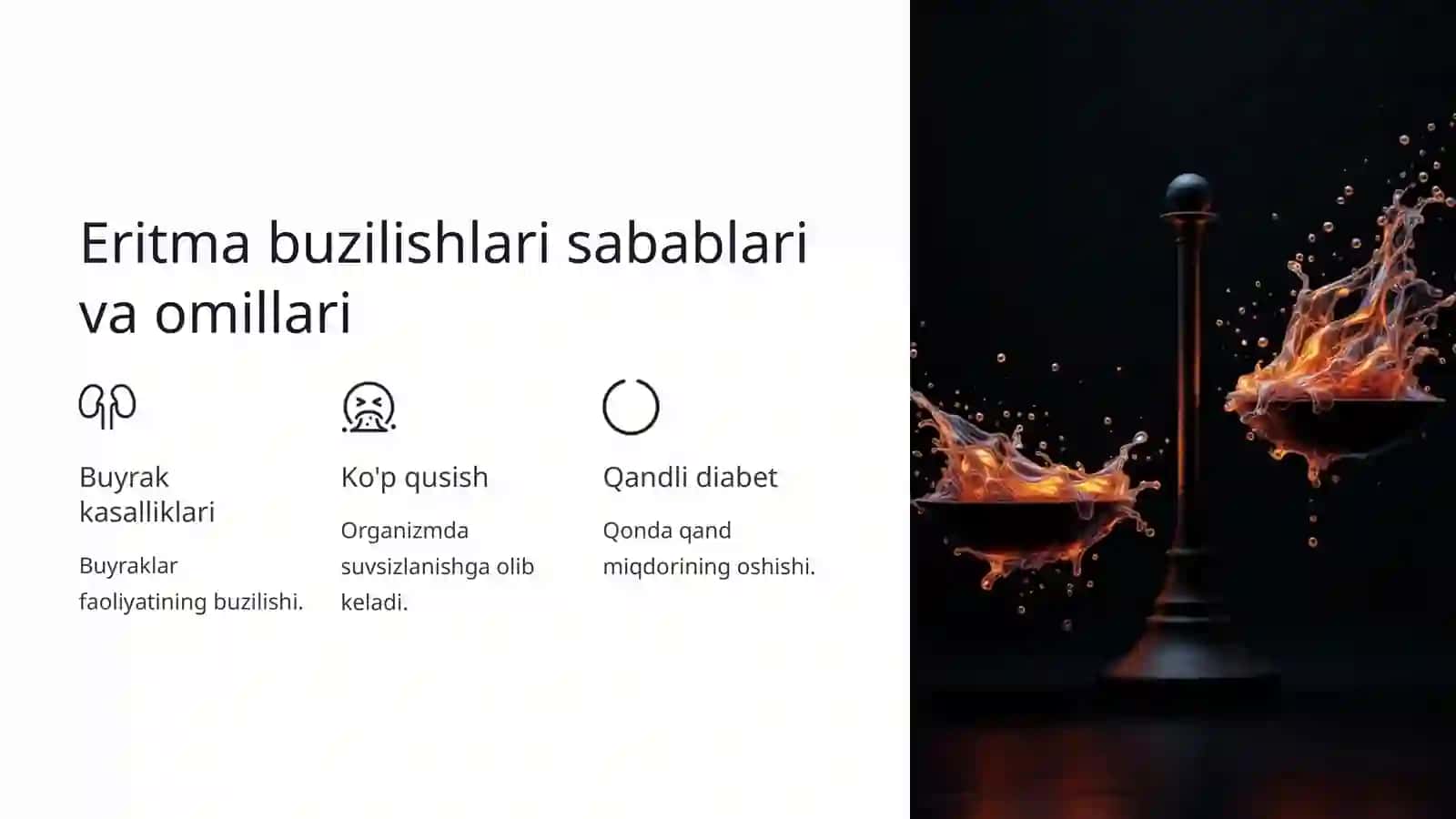 Eritmalarning tibbiyotdagi ahamiyati va eritmalarga bog'liq inson kasalliklari 4