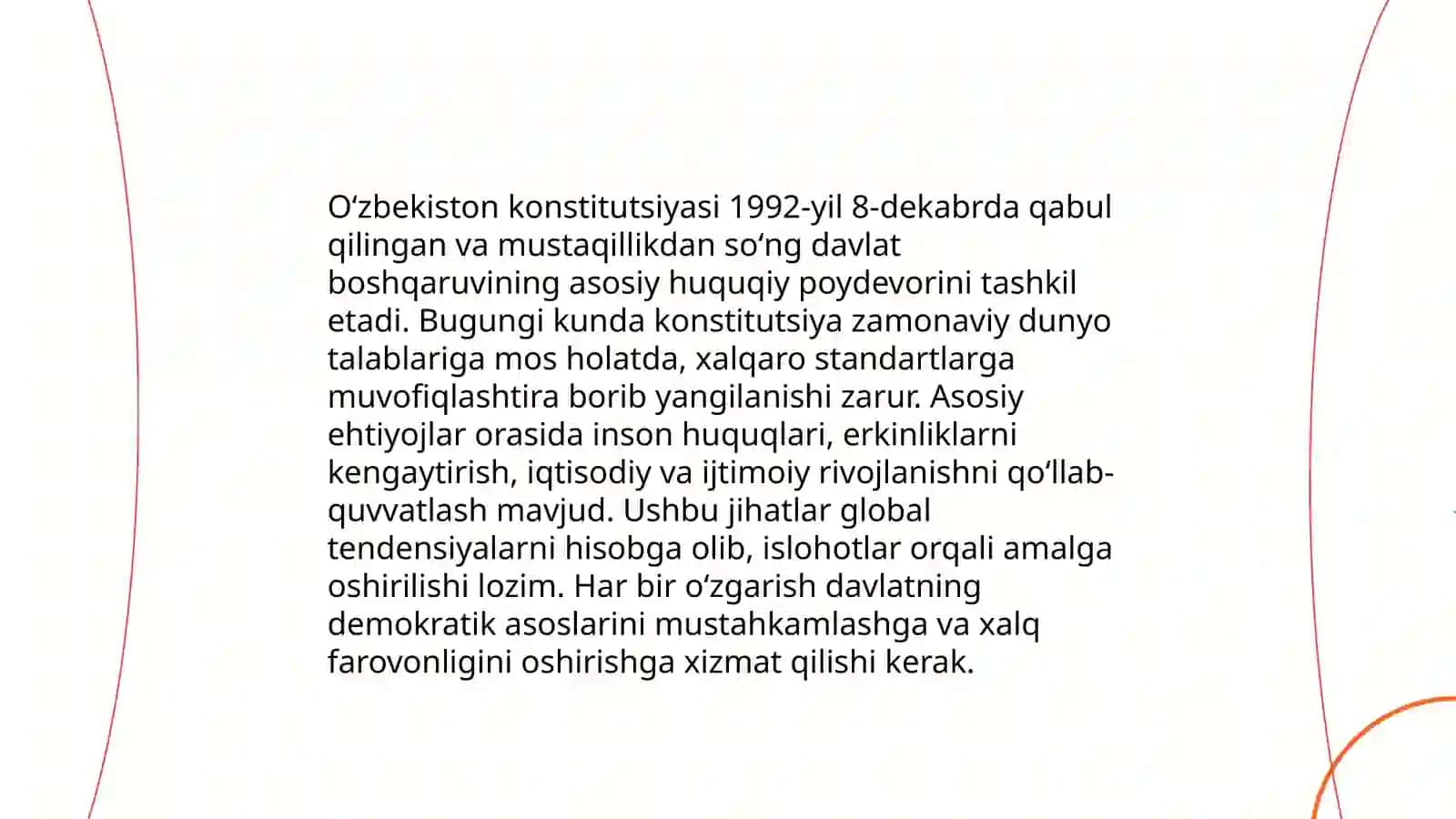 Konstitutsiyaviy islohotlar hamda ularning mazmunmohiyati 4