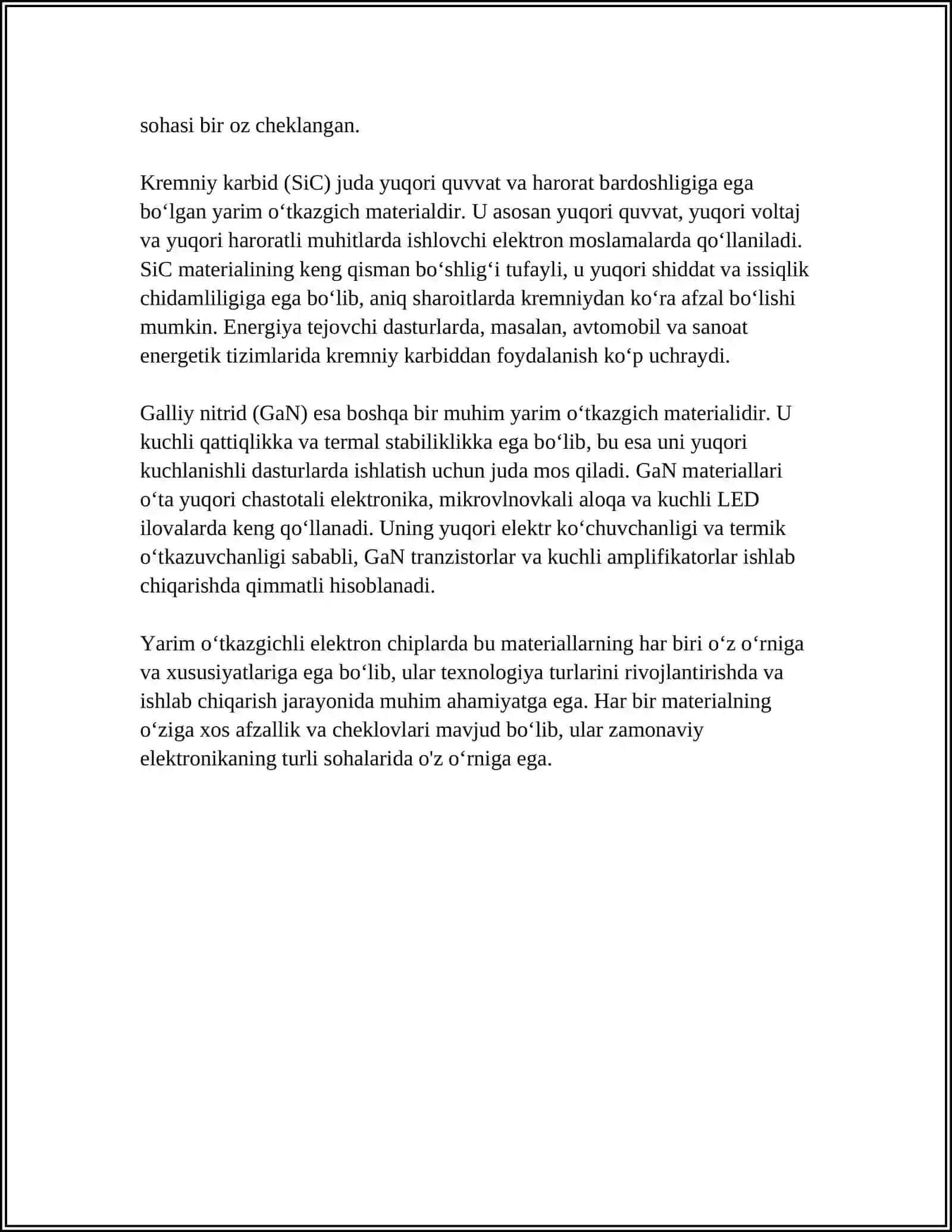 YARIM OʻTKAZGICHLI ELEKTRON CHIPLAR 4
