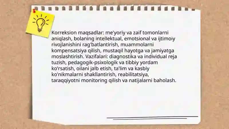 Korreksion faoliyatning mazmun mohiyati 4