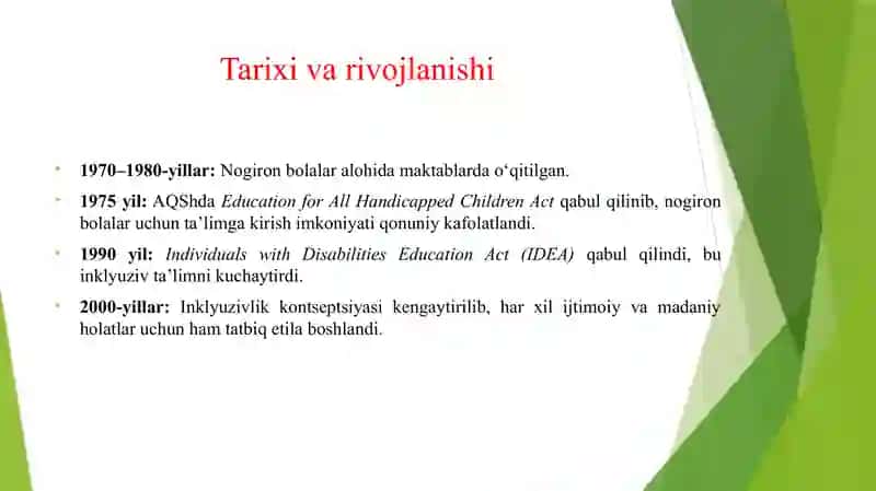 AQShda inklyuziv ta’lim 4