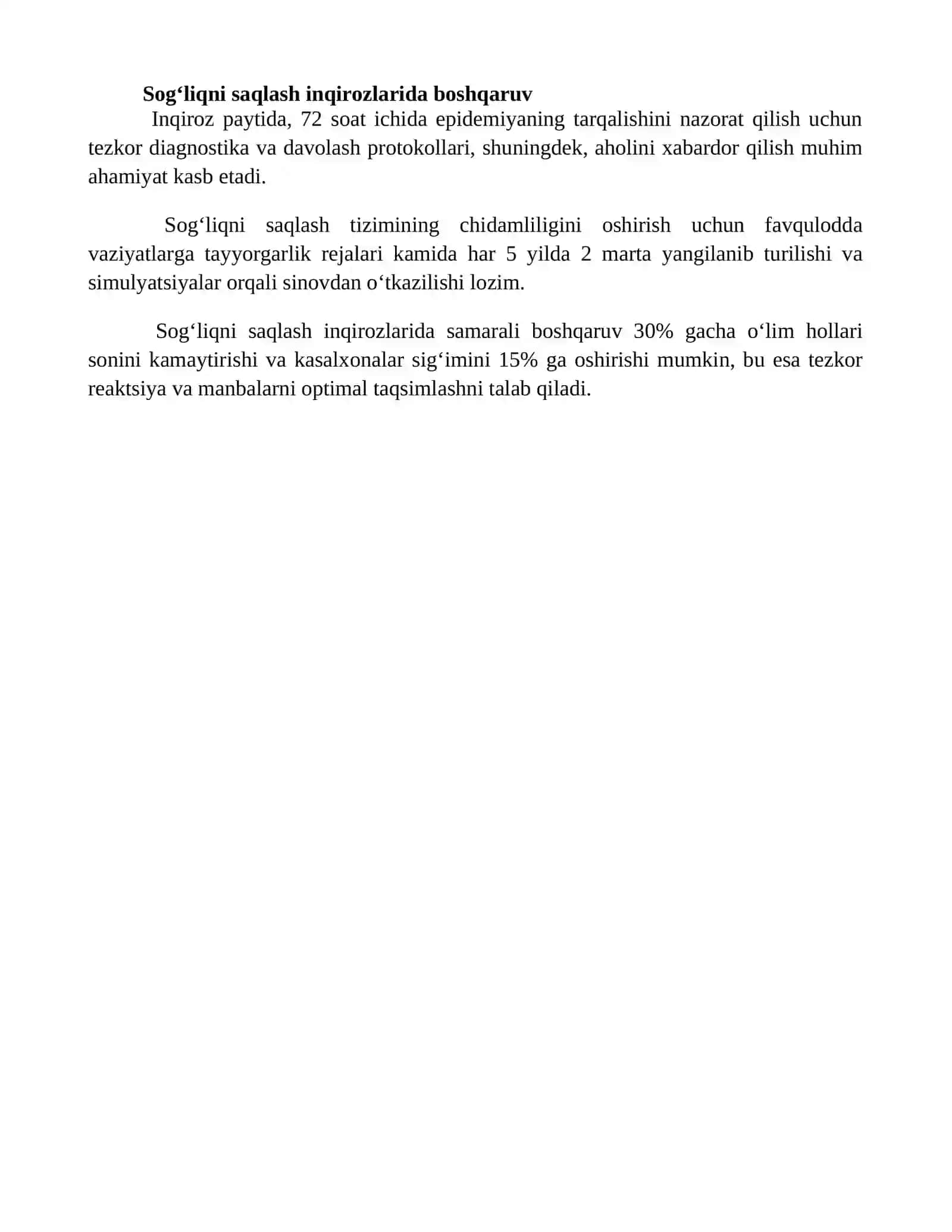 Turli favqulodda vaziyatlarda boshqaruvning xususiyatlari 4