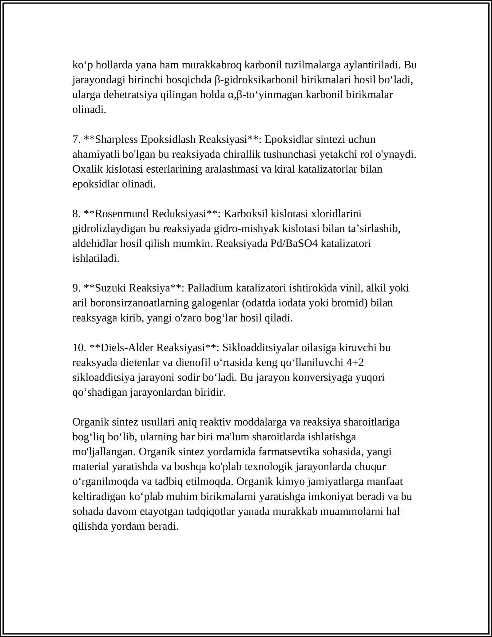 KON’YUGATLARNI SINTAZLASH VA ULARNI KATALITIK AKTIVLIKLARINI ANIQLASH 4