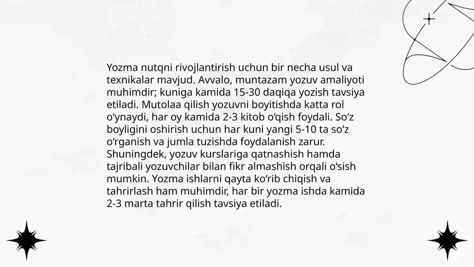 Yozma nutq buzilishlari 4