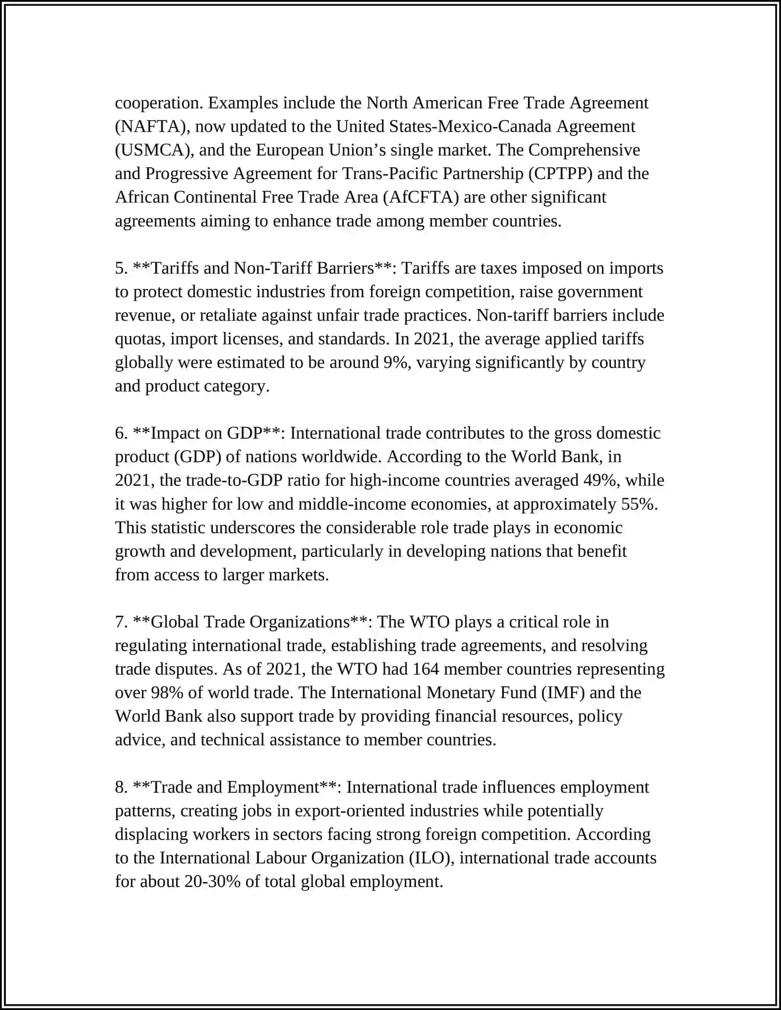 BASICS OF EXPORT AND IMPORT ACTIVITIES 4