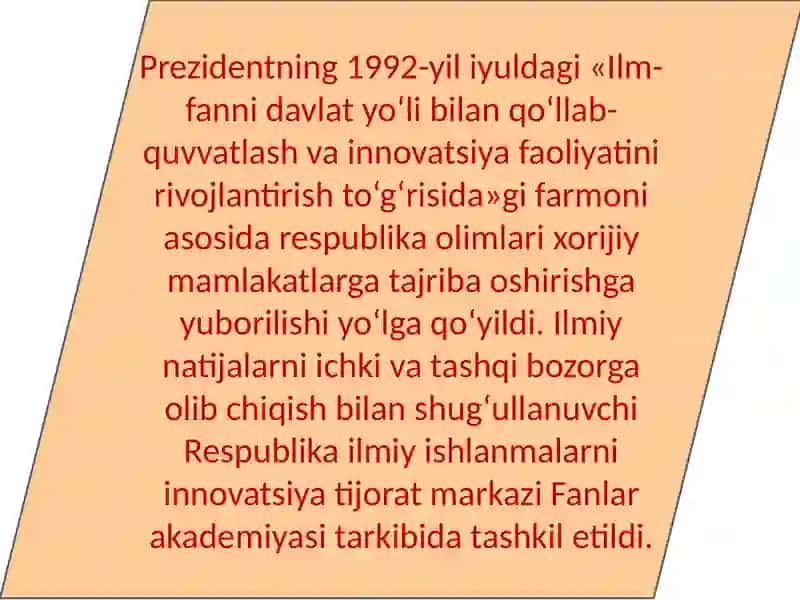 Mustaqillik yillarida ilm-fan va sportning rivojlanishi 4