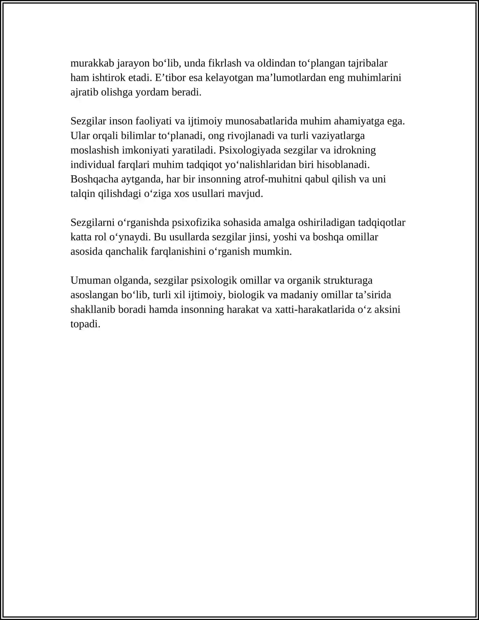 SEZGI VA IDROK 4
