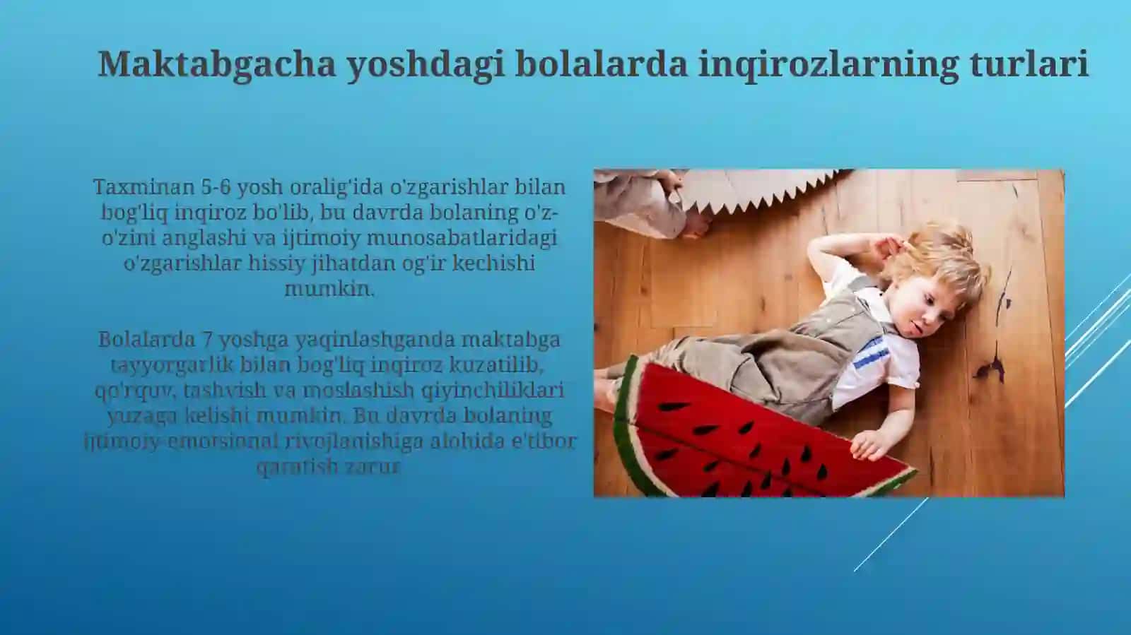 Inqirozlar va ularni to'g'irlash usullari 4