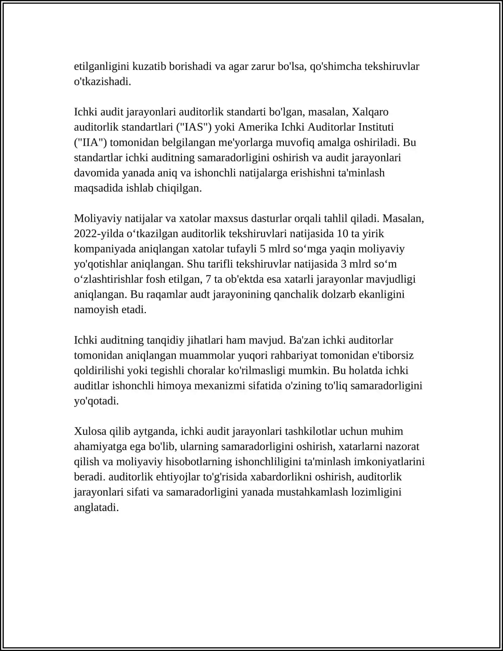 AUDITNI REJALASHTIRISH 4