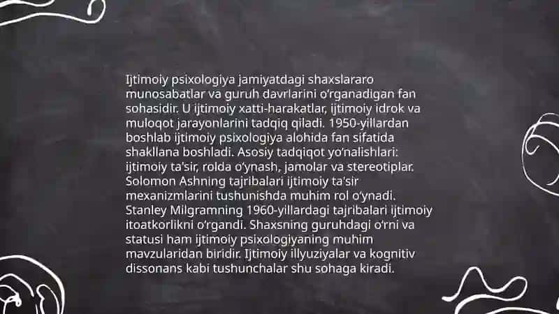 Psixologiyaning zamonaviy tendensiyasi 4