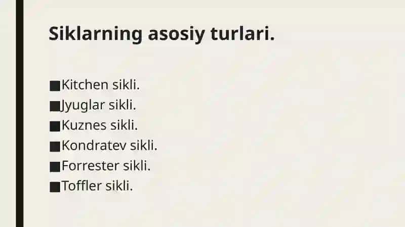 Iqtisodiy rivojlanishning sikli va iqtisodiy sikl 4